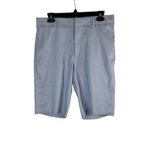Walter Hagen blue and white‎ checkered golf shorts size 32